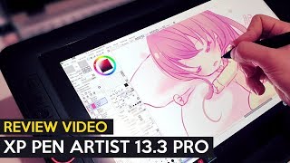 XP Pen Artist 133 Pro【Unboxing amp Review】 [upl. by Haniraz802]