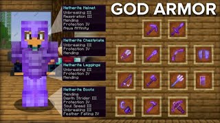 Best Enchantments For All Armor and Items in Minecraft [upl. by Ahsela405]