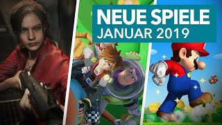 Neue Spiele für PS4 Xbox One amp Nintendo Switch im Januar [upl. by Britta215]