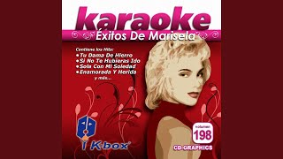 Tu Dama De Hierro Karaoke Version [upl. by Yraeg167]