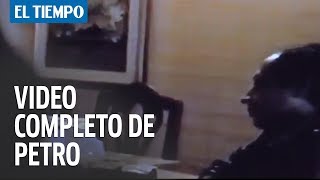 Polémico video de Gustavo Petro recibiendo dinero sospechoso  El Tiempo [upl. by Brigitte788]