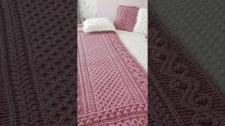 💡 Ideas para tejer colchas y pie de cama de ensueño a crochet [upl. by Candyce]