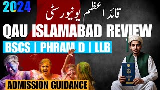 Quaid e Azam University Islamabad  QAU Life  BSCS  PHARM D  QAU University Admission Guidance [upl. by Nivrehs]