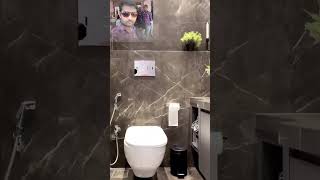 how to install bathroom wall tiles design 24 shortvideo viral [upl. by Jez445]