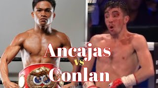 Jerwin Ancajas contra Jaime Conlang Round 6 TKO [upl. by Ehcnalb]