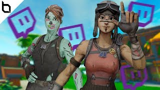 Killing Twitch Streamers With RARE SKINS  Fortnite Battle Royale Wiz Khalifa [upl. by Abrahams]