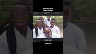 Bholi Si Surat  African boys singing  Skeletron  Reggaeton Mix [upl. by Fabrin]