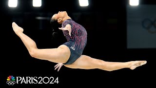 Suni Lee gears up for second Games with strong podium training effort  Paris Olympics  NBC Sports [upl. by Bridget]