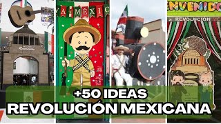 50 IDEAS para el DESFILE de la REVOLUCION MEXICANA 20 de NOVIEMBRE revolucion revolucionario [upl. by Karina211]