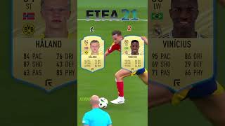 Haaland vs Vini JR in FIFA OMG😱🔥 [upl. by Bartlett]