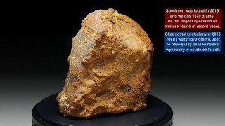 METEORITES360°  PUŁTUSK Chondrite H5  1570 gram [upl. by Stich]