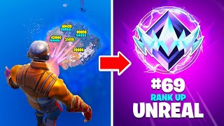 How to Hit UNREAL With This GLITCH Fortnite [upl. by Ymmot419]