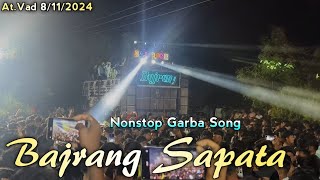 Bajrang Sapata  Nonstop Garba 2024  New Trending songs [upl. by Parhe757]