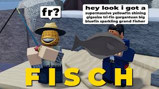 roblox fisch is incredible [upl. by Holcman71]