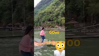 water bridge activity 🤭🤭😳 shorts travel river music ytshorts [upl. by Novyad]