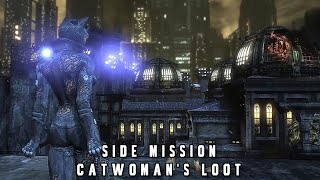 Batman Arkham City  Catwomans Loot Side Mission Walkthrough Gameplay [upl. by Dnar]