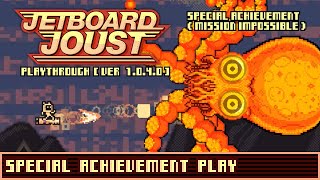 JetBoard JoustSteam Special Achivement mission impossible PlayThrough [upl. by Mccourt270]