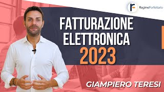 Fatturazione Elettronica nel Regime Forfettario 2023 come funziona [upl. by Lebatsirhc204]