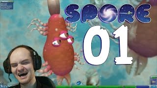 Spore Прохождение ► 01 ◄ ОСТАТЬСЯ В ЖИВЫХ 2 или СНОВА В ПЕРВИЧНОМ БУЛЬОНЕ 16 [upl. by Sergo]