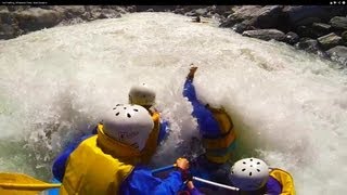 Heli Rafting Whataroa River New Zealand [upl. by Moir344]