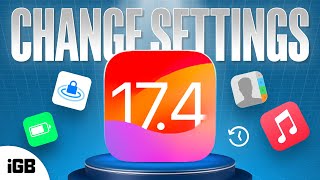 iOS 174  10 Settings You NEED to Change Immediately [upl. by Nrojb299]