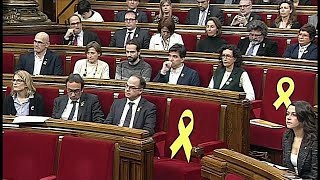 Catalan parliament picks Puigdemont as symbolic leader [upl. by Tybalt132]