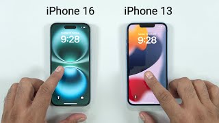 iPhone 16 vs iPhone 13  SPEED TEST [upl. by Labana]