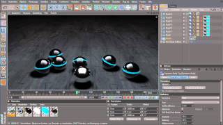 FoA Cinema 4D Tutorial  Epic Kugeln germanDeutsch [upl. by Remo410]