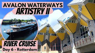 Avalon Waterways Avalon Artistry II  Day 6  Rotterdam  Delft  Holland and Belgium River Cruise [upl. by Hadeehsar]