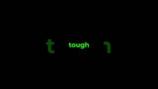 Tough times never last But Tough people Do [upl. by Nnov]