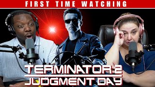 TERMINATOR 2 JUDGMENT DAY 1991 MOVIE REACTION First Time Watching [upl. by Gilberte]