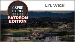 GSPro Course Flyover  LiL Wick  Designed by Tekbud  Patreon Exclusive  Par 3 [upl. by Voccola437]