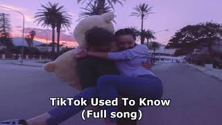 Tik Tok  Somebody I Used To Know full Song [upl. by Seilenna659]