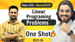 Linear Programing Problems  Class 12 Maths  NCERT for Boards amp CUET [upl. by Emmeline682]