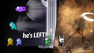 Hollow Knight  Speedrunner vs 4 Hunters but theres a Traitor [upl. by Smoht]