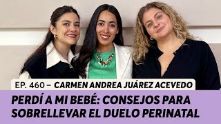 460 Perdí a mi bebé Consejos para sobrellevar el duelo perinatal  Carmen Andrea Juárez Acevedo [upl. by Ajuna387]