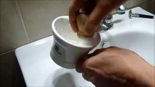 Arko Shave Stick Soap  Lathering Method 3 Soap in Bowl [upl. by Ycak]