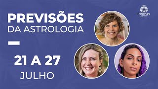 PREVISÕES DA ASTROLOGIA DE 21 ATÉ 27 DE JULHO │ PERSONARE [upl. by Imtiaz]