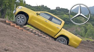 MercedesBenz XCLASS OffRoad Test Drive [upl. by Weasner]