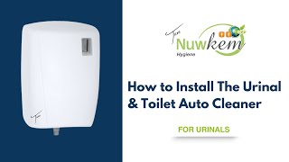 How to Install the Urinal Auto Cleaner A StepbyStep Guide 🚽 [upl. by Hornstein432]