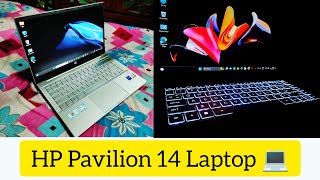 My new HP Pavilion 14 Laptop 💻🔥 Short Review 💬 [upl. by Adnor]