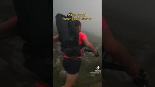 kilian jornet ZEGAMAAIZKORRI EPIC DOWNHILL 😨 trailrunning trail downhill viral foryou likes [upl. by Gnut]