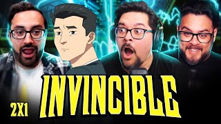 Invincible 2x1 Reaction A Lesson For Your Next Life [upl. by Eelarbed]