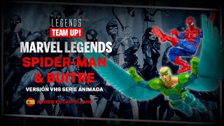 REVIEW Marvel Legends Spiderman y el Buitre Serie Animada [upl. by Ricard]