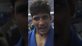 Fabricio Andrey Hokage está classificado pra semifinal do Campeonato Brasileiro CBJJ shorts bjj [upl. by Aiahc]