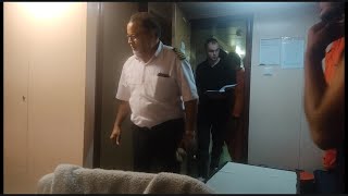 Room Inspection by Captain on board ship  Merchant Navy Vlog [upl. by Comethuauc455]