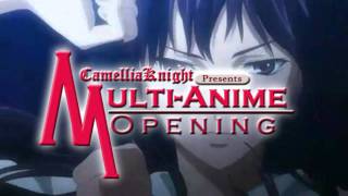 Reupload MultiAnime Opening  mind as Judgment [upl. by Haimrej]