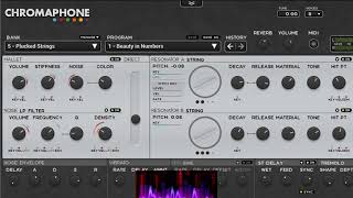 download Equalizer synthwave neon Chromaphone VST [upl. by Aiyot560]