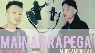 Maina grapengaRony nokrek ft Ahieo amrik official music video [upl. by Joyan]