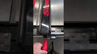 Precision table saw adjustment sawstop [upl. by Ynnav884]